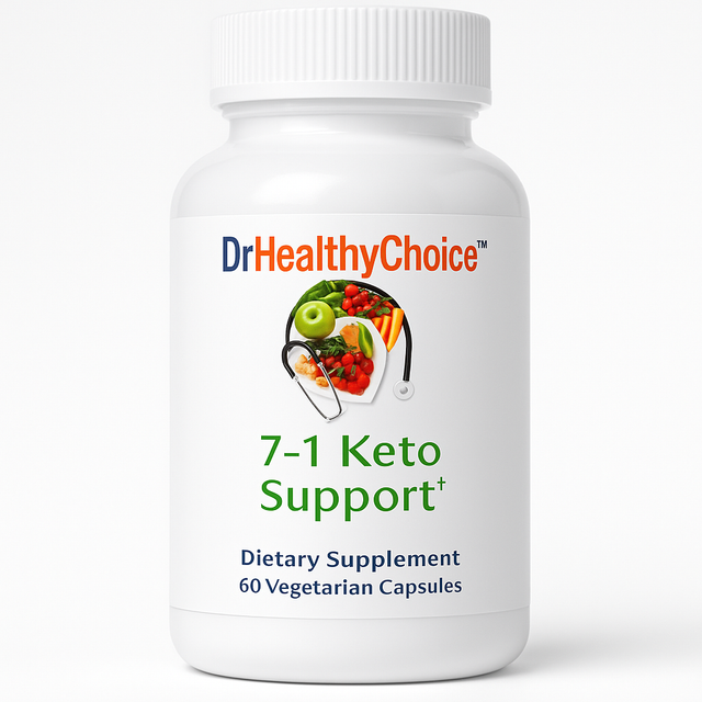 DrHealthyChoice 7-1 Keto Support Supplement Vegetarian